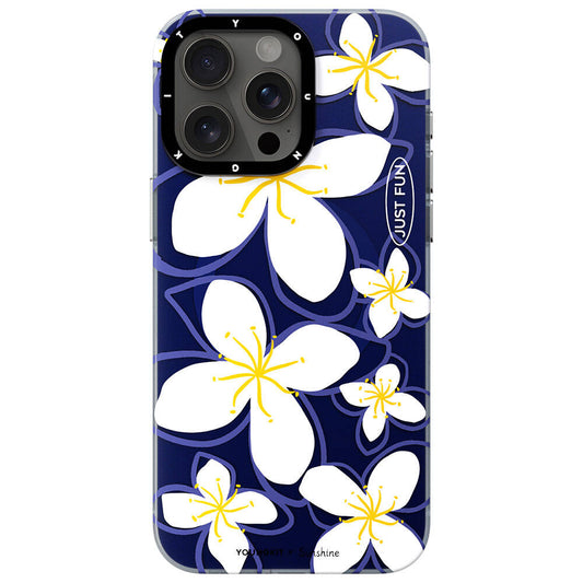 Apple iPhone 15 Pro Max Case M-safe Charging Feature Sunshine Design Youngkit Smile Series Cover Navy Blue 