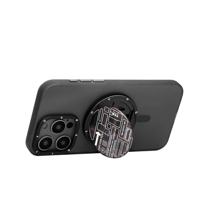 Youngkit Telefon ve Tabletler için Magnetik Ring Stand Gri