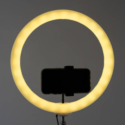 Zore 3D-36 36cm Canlı Yayın ve Ambiyans RGB Led Ring Light Siyah