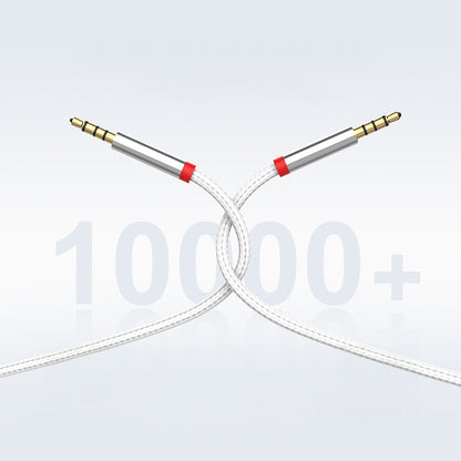 Zore AU-708 Örgü Tasarımlı Aux Audio Kablo 3.5mm 3m Siyah