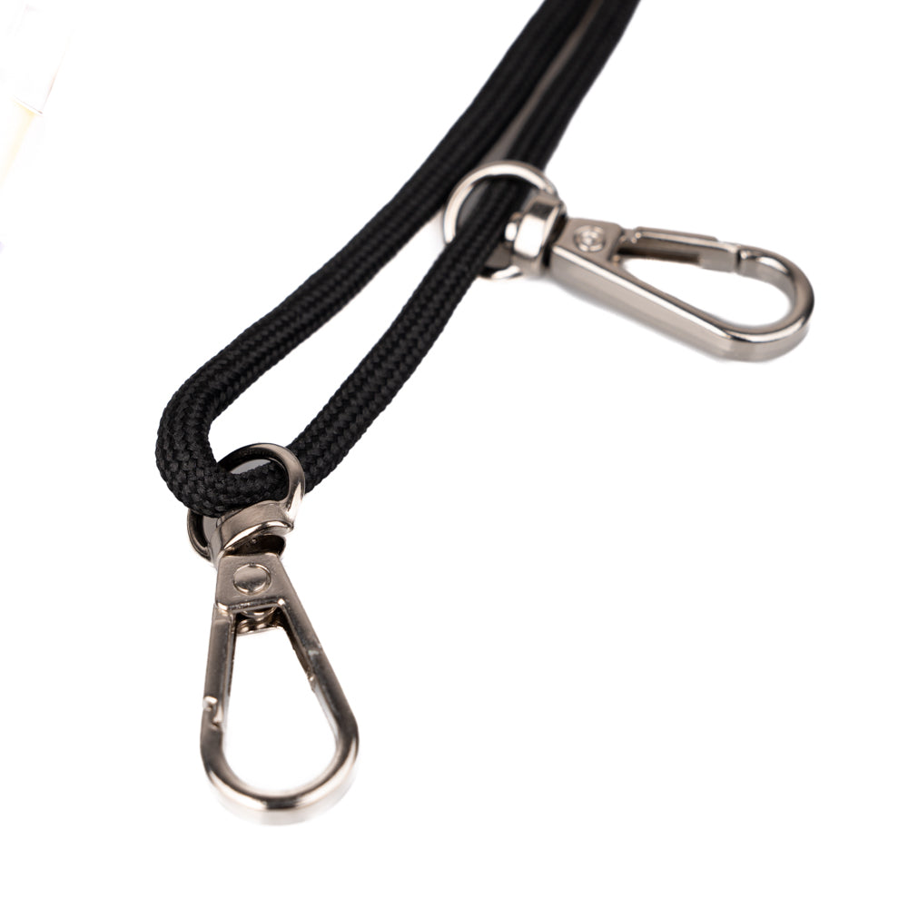 Zore Çift Çengelli Cep Telefonu Boyun Askı İpi 65cm Siyah