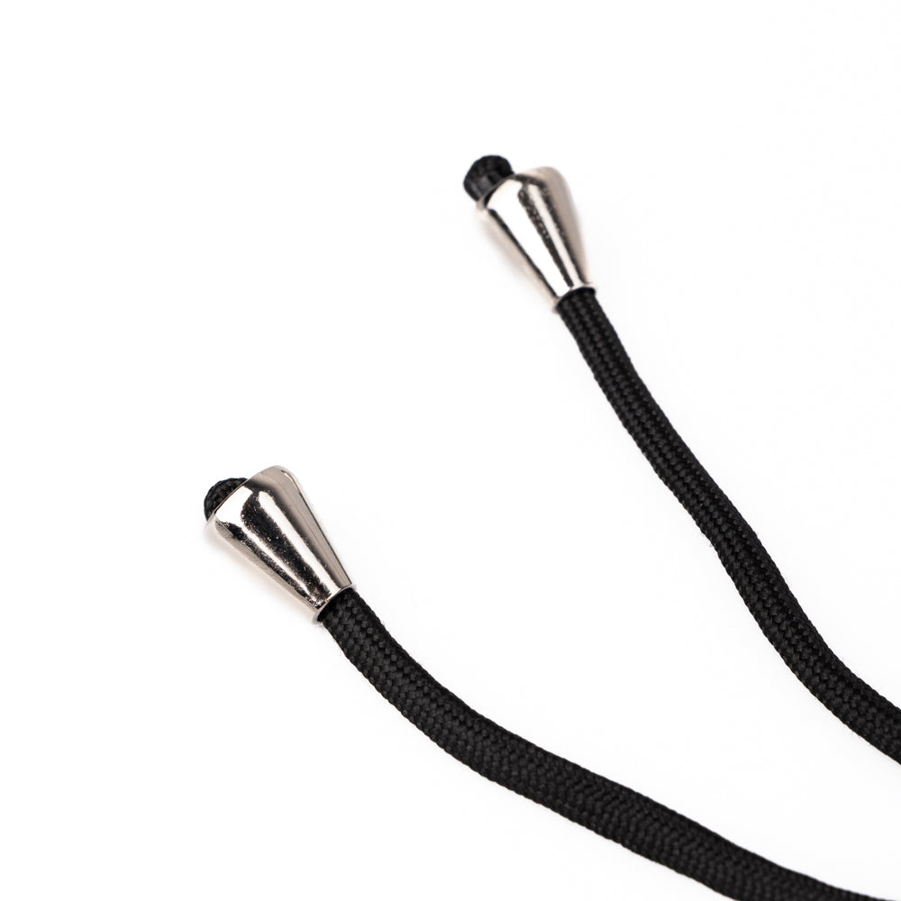 Zore Çift Çengelli Cep Telefonu Boyun Askı İpi 65cm Siyah