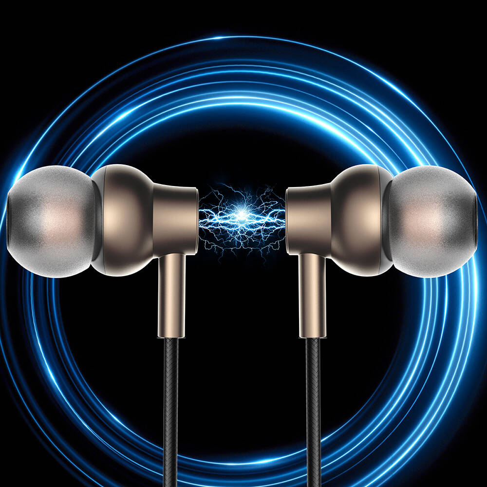 Zore ER-09 SQ Surround 3D Hi-Res Magnetic Type-C Wired In-Ear Headphones Black 