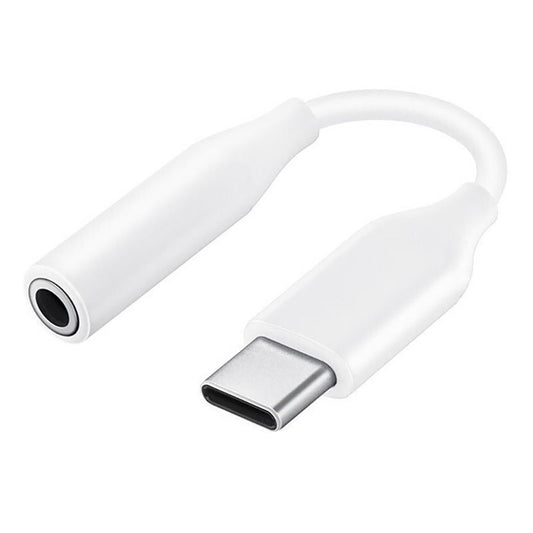 Zore JH-048 Type-C to 3.5mm Aux Converter Audio Adapter White 