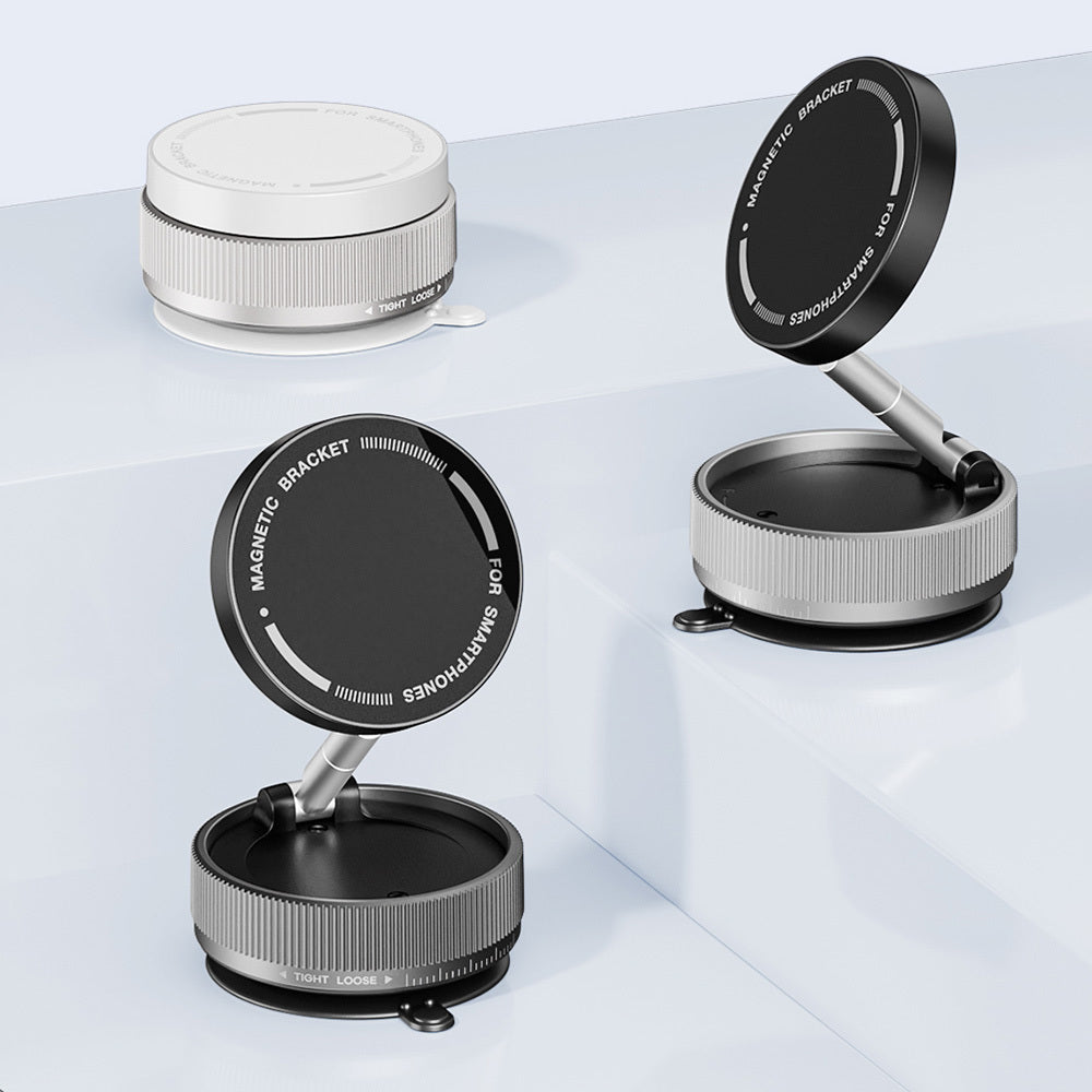 Zore K10A Vacuum Magnetic Phone Holder Black 