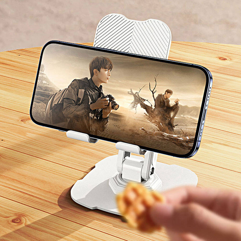Zore L23 Dönebilen Başlıklı Telefon Ve Tablet Standı Siyah