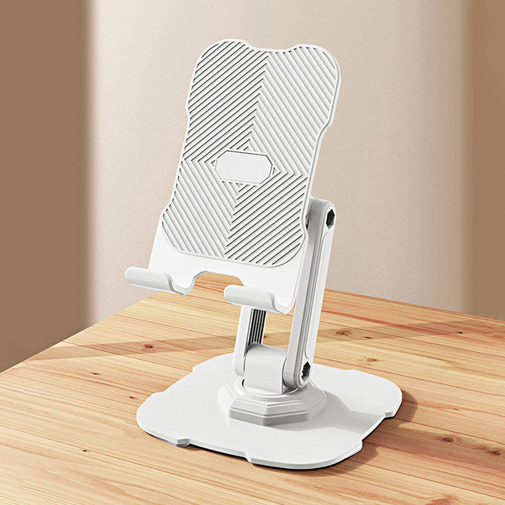 Zore L23 Dönebilen Başlıklı Telefon Ve Tablet Standı Sarı