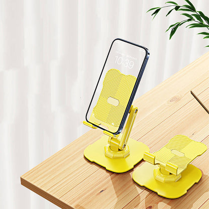 Zore L23 Dönebilen Başlıklı Telefon Ve Tablet Standı Sarı