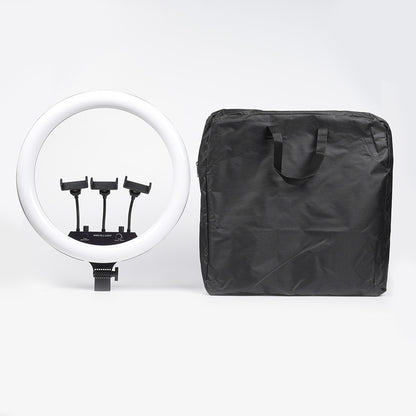 Zore MJ-18 Uzaktan Kumandalı 45cm Işıklı Telefon Tutucu Ring Light Siyah