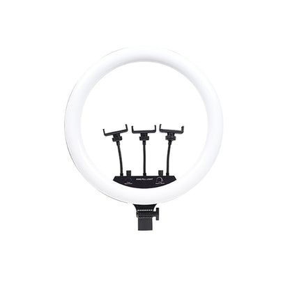Zore MJ-18 Uzaktan Kumandalı 45cm Işıklı Telefon Tutucu Ring Light Siyah