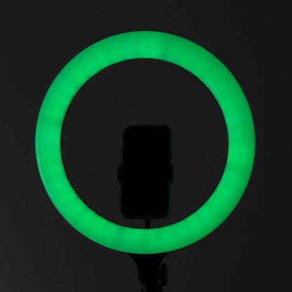 Zore MJ38 RGB 25W Ring Light Canlı Yayın 38cm USB'li ve Telefon Stand Siyah