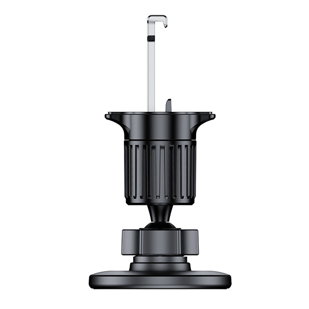 Zore YC-19 Magnetic 360 Degree Rotating Head Phone Holder Ventilation Design Black 